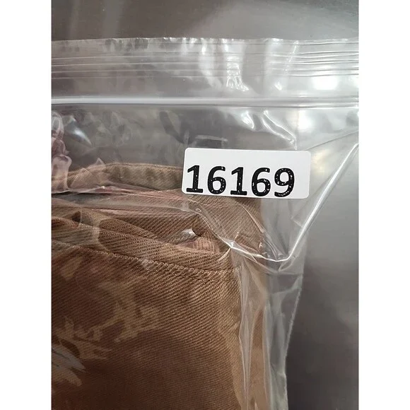 Express Rocco Slim Jeans Mens 34x34 Brown Hyper Stretch NEW